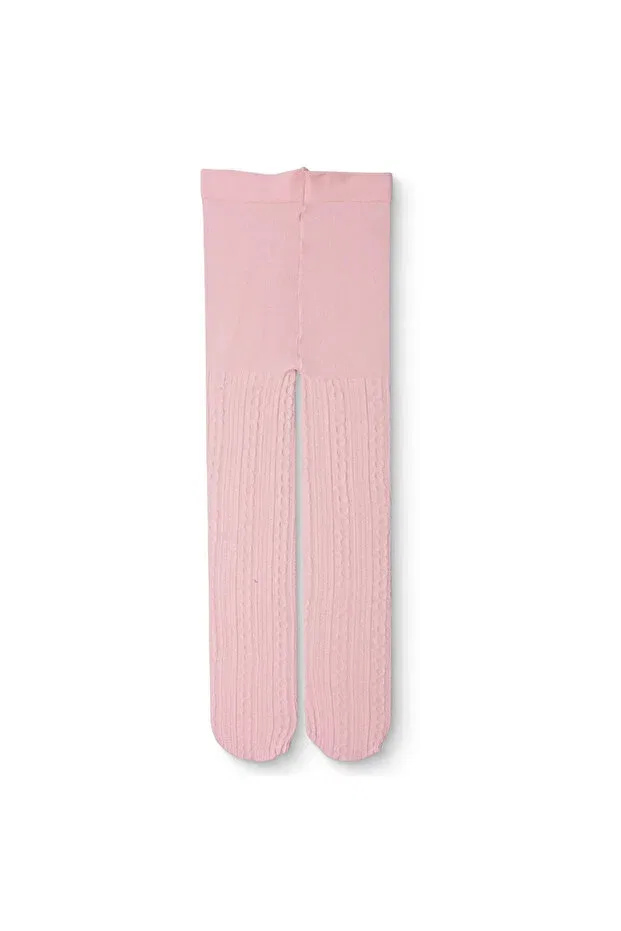 Детские колготки для девочек хлопковые Ebebek Hello Baby, Pink