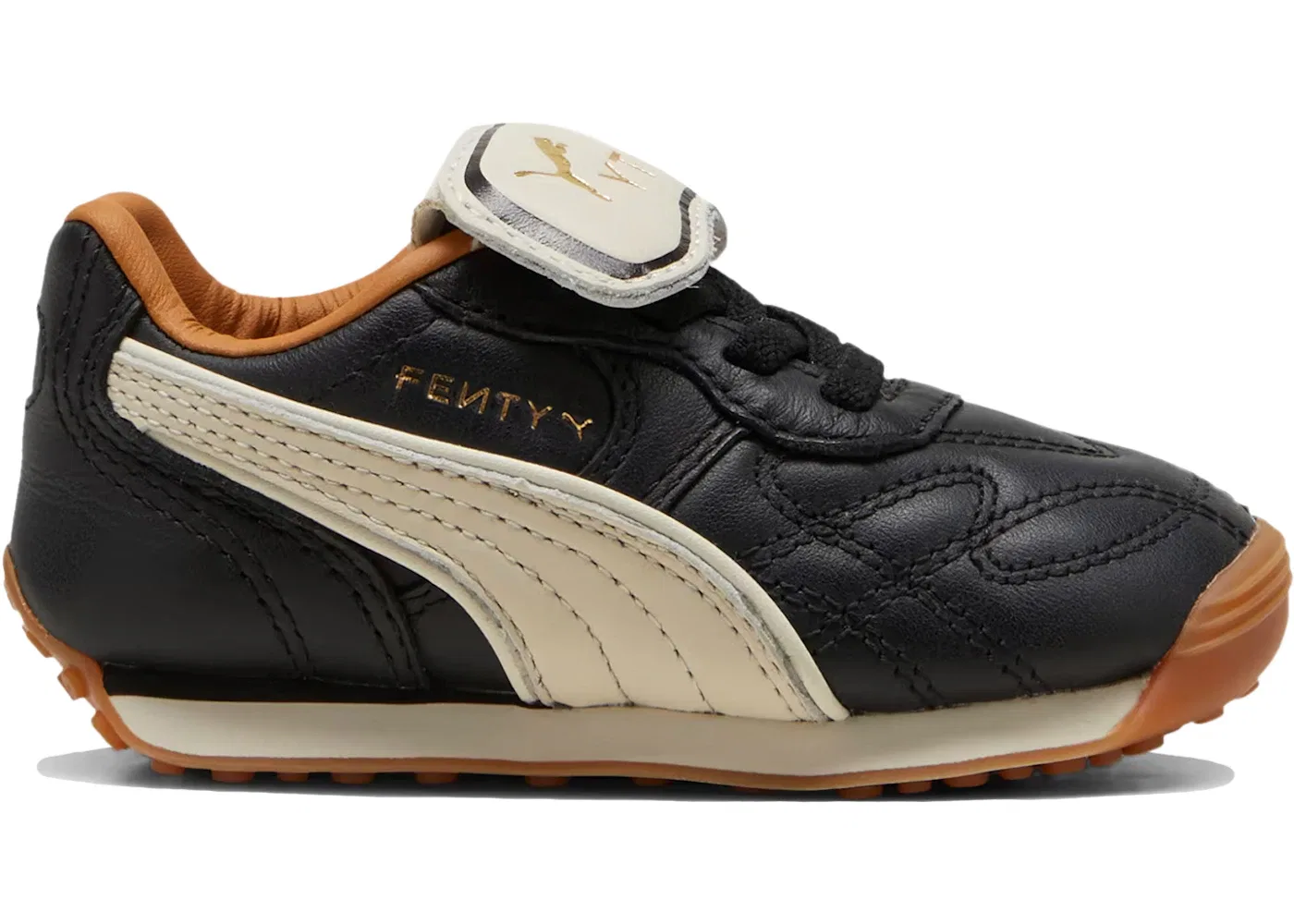 Детские кроссовки кожаные Puma Avanti VL Puma Puma Black