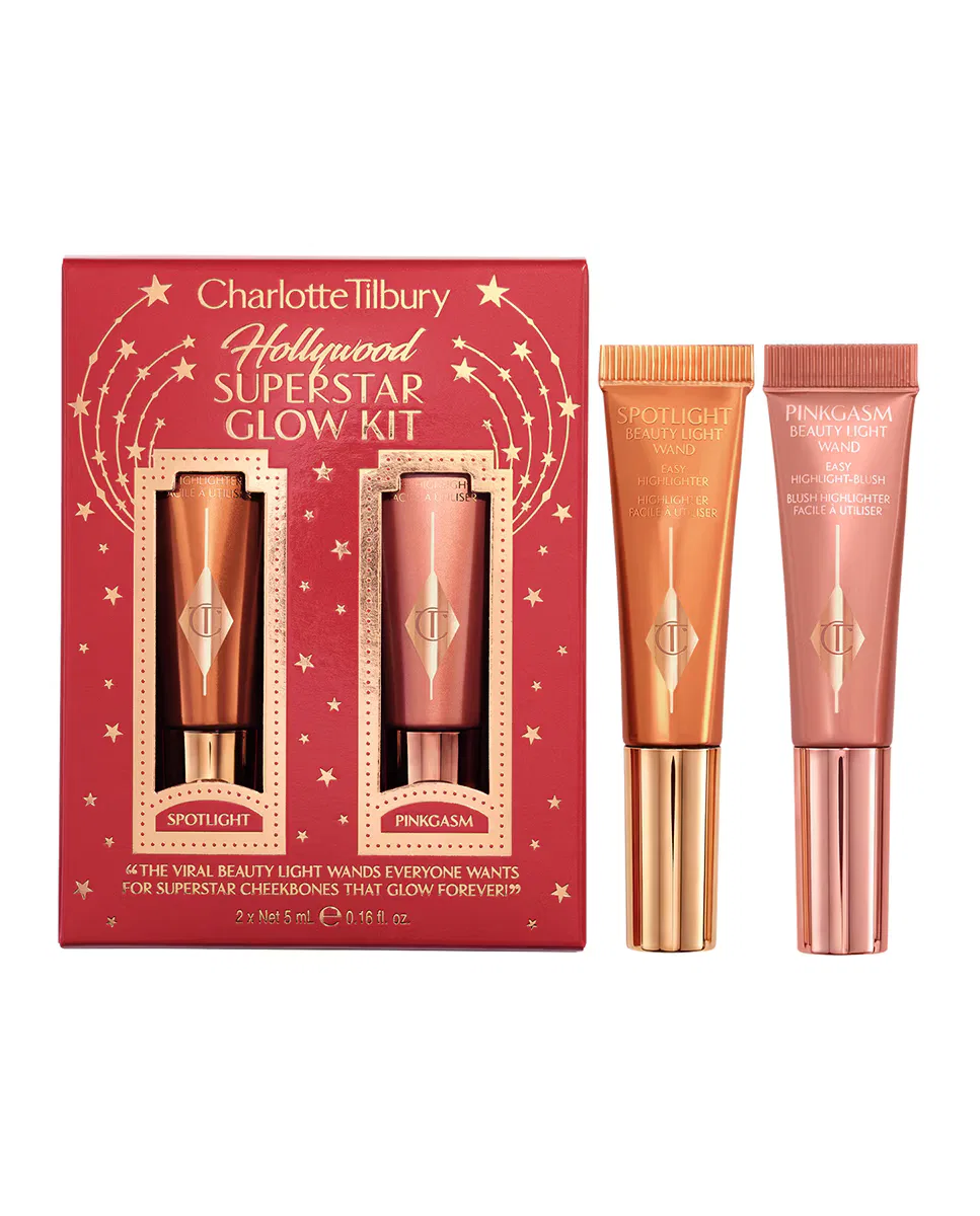 Подарочный набор Hollywood Superstar Glow от Charlotte Tilbury