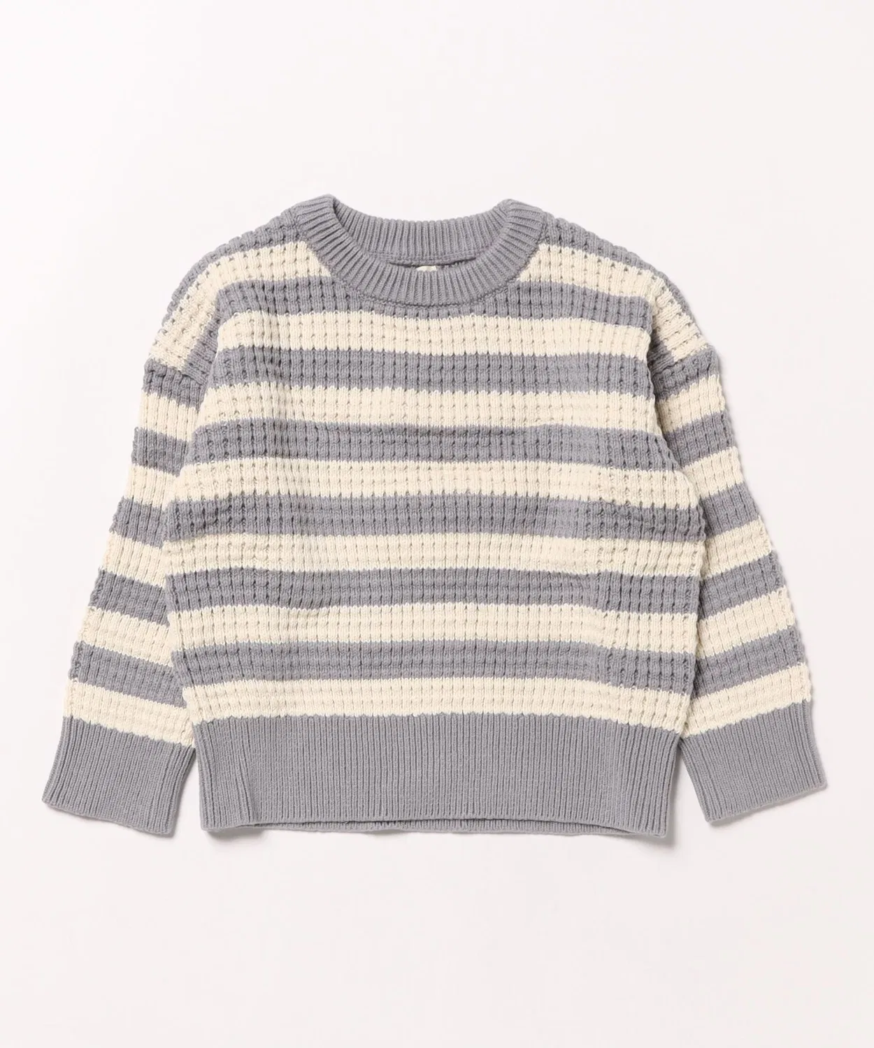 Детский свитер с длинным рукавомAspen Sweater Rylee + Cru, Dusty Blue Stripe