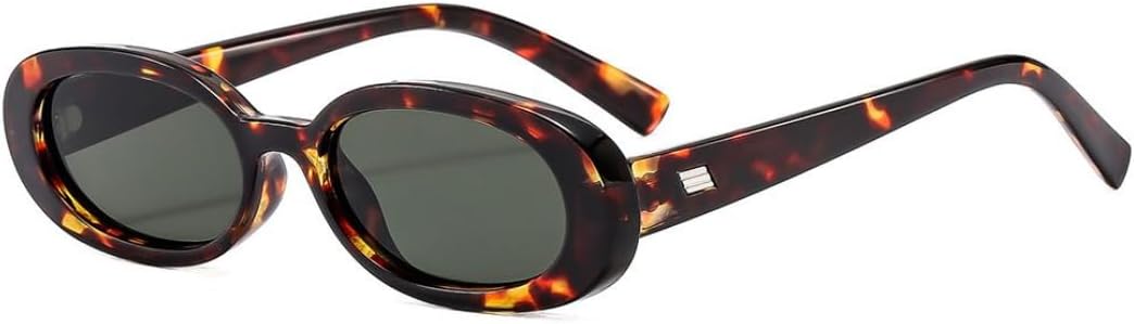 

Классические овальные солнцезащитные очки для женщин и мужчин, с толстой оправой, для вечеринок, хип-хопа, стильные, роскошные, с защитой от УФ-излучения UV400 TVTBBVV, C9