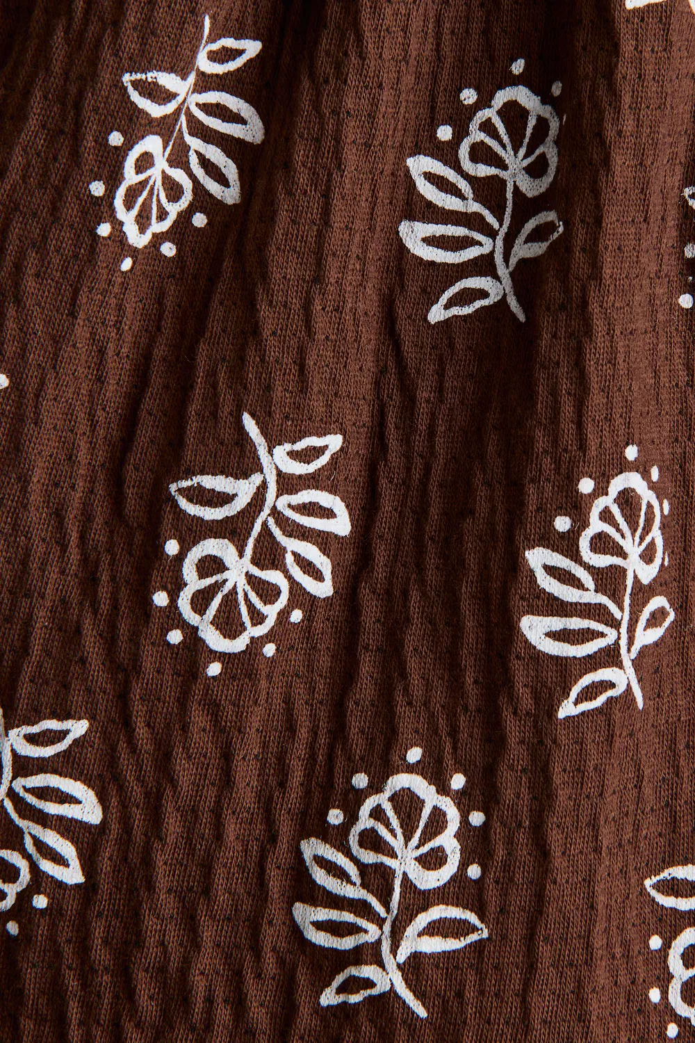 Комплект из двух предметов: топ и юбка H&M, Dunkelbraun/Blumen — фото 2