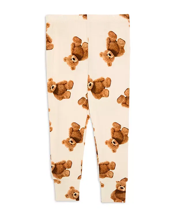 Детский комплект пижам с принтом TEDDY FrEDDY Classic Posh Peanut, бежевый — фото 3