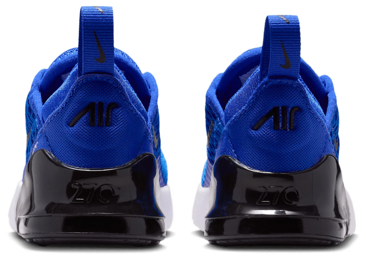 Кроссовки для мальчиков Air Max 270 Nike, цвет Racer Blue/Black/White — фото 3