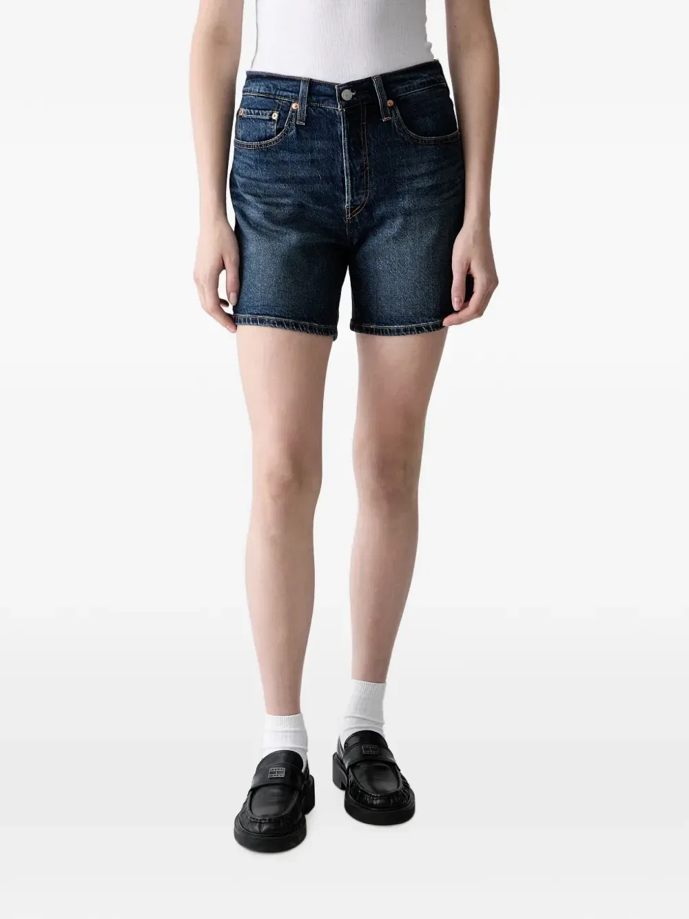 Джинсовые шорты 501 с логотипом Levi'S, синий