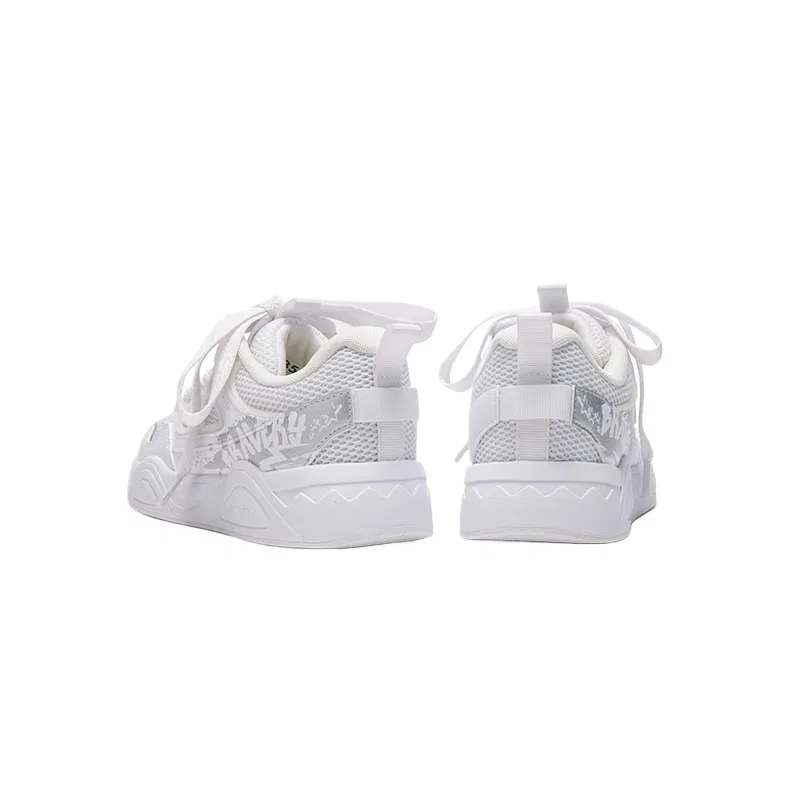 Детские кеды для скейтбординга из синтетической кожи 361°KIDS, White — фото 3