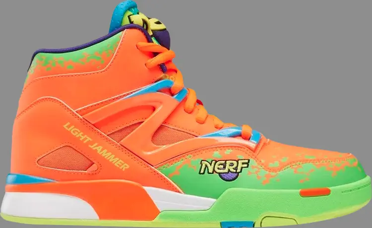 

Кроссовки nerf x pump omni zone 2 'light jammer' Reebok, апельсин, Оранжевый, Кроссовки nerf x pump omni zone 2 'light jammer' Reebok, апельсин