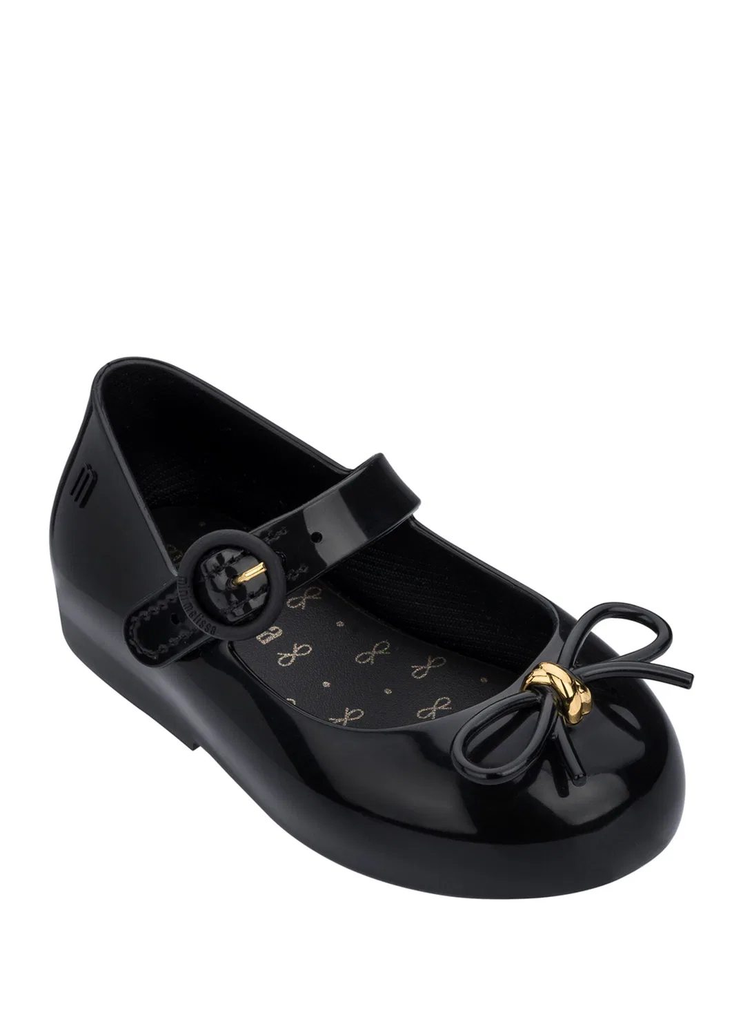 Балетки Melissa Mini Sweet Love Bb, черный — фото 2