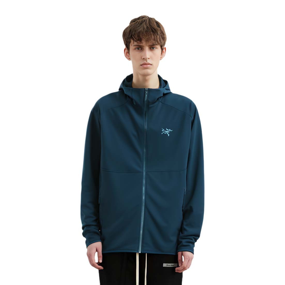 Мужская куртка Arcteryx Kyanite Hoody, глубокий бирюзово-синий оттенок — фото 2