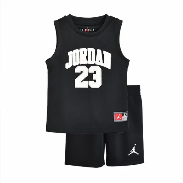 Детский комплект из джерси с принтом Jordan 23, PLAY KIDS PRO, черный