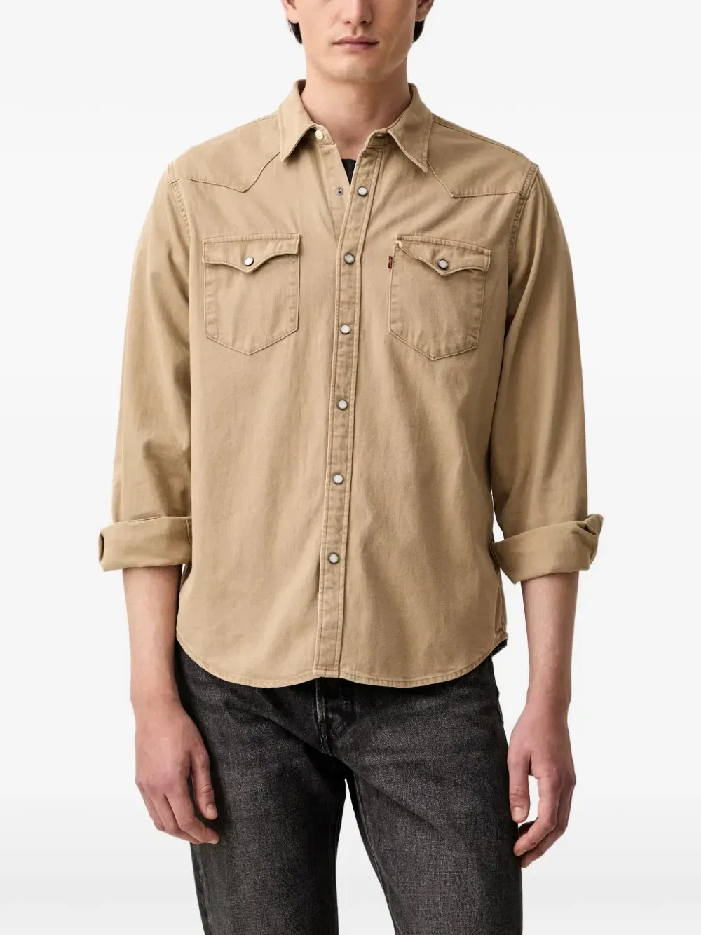 Джинсовая рубашка Barstow Levi'S, бежевый