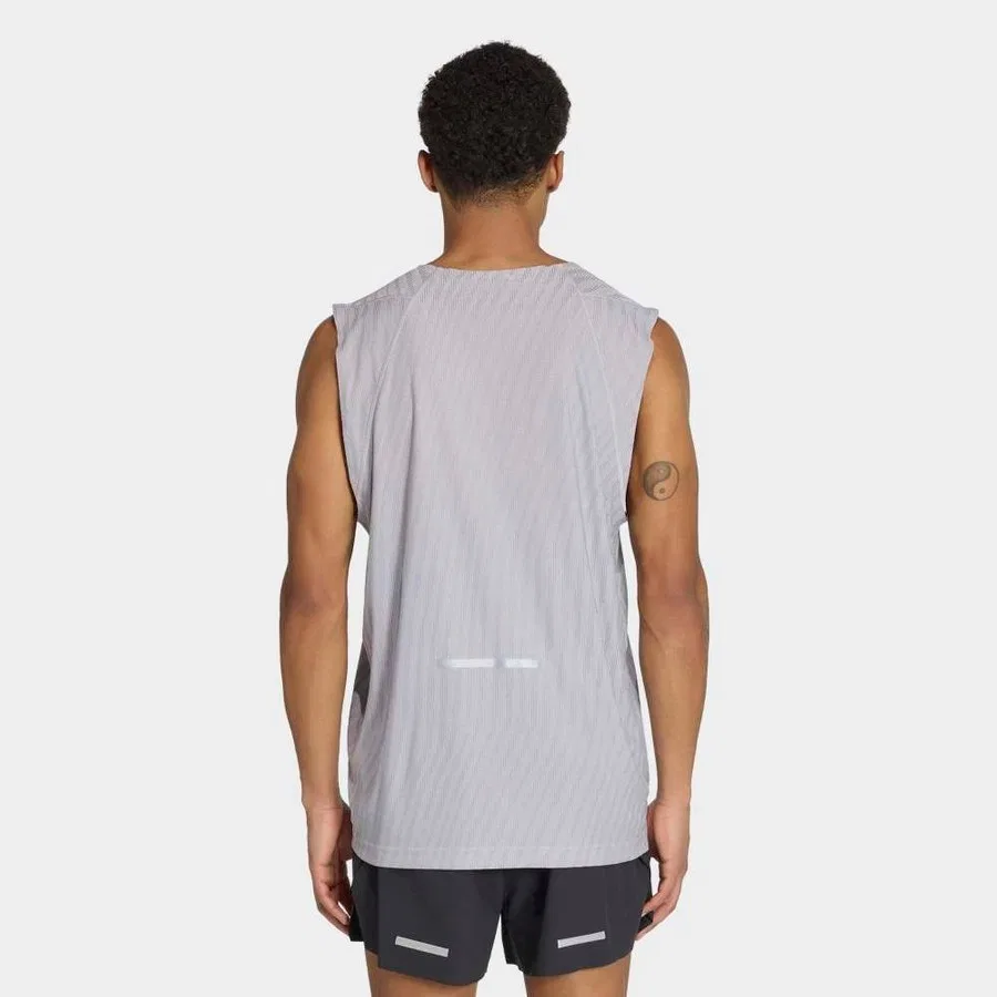 Мужская футболка без рукавов adidas KS6083 ADI365 C Tank M, Серый — фото 3
