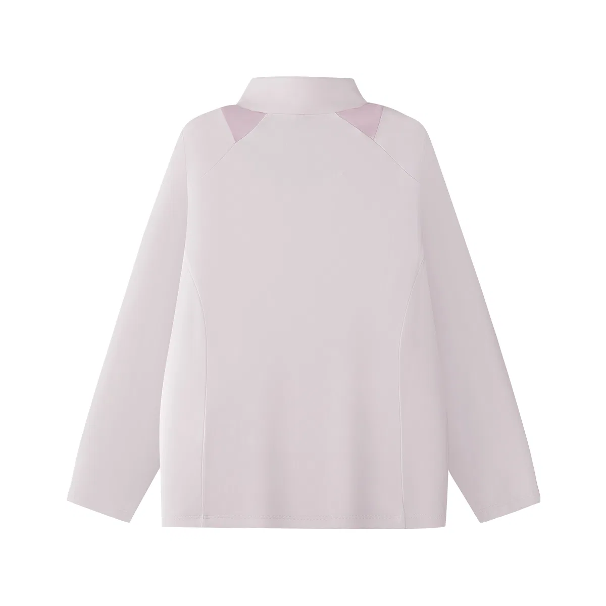 Детская футболка с воротником-стойкой из хлопка с эластаном FILA KIDS, Light Yellow Purple — фото 3
