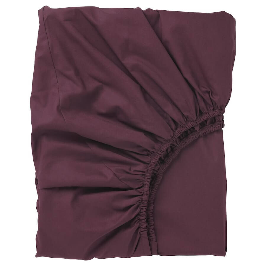 

Простыня Ikea Ullvide, 90x200 см, бордовый, Красный, Простыня Ikea Ullvide, 90x200 см, бордовый
