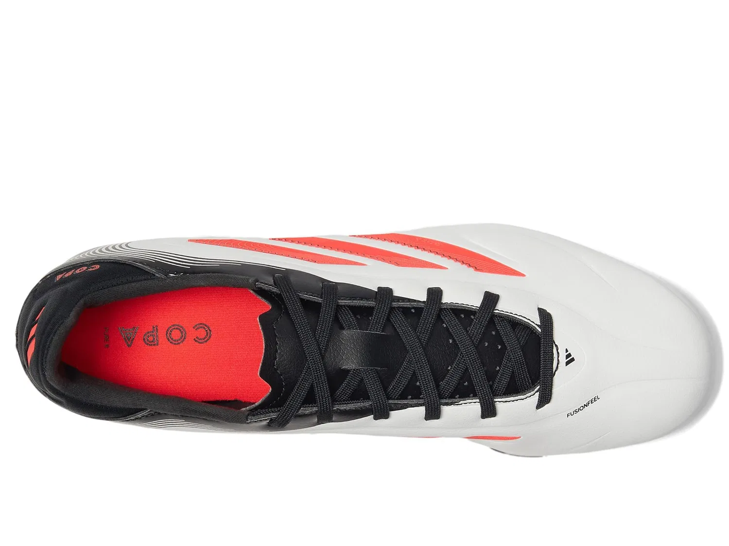 Мужская футболка с коротким рукавом с принтом Adidas, White Red Glossy Black — фото 2