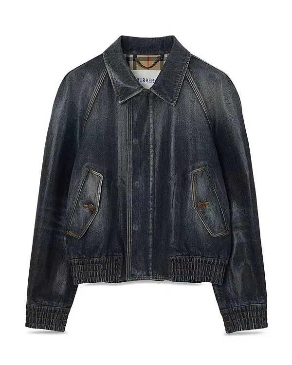 Мужская куртка из денима Rivero Burberry, Mid Blue — фото 4