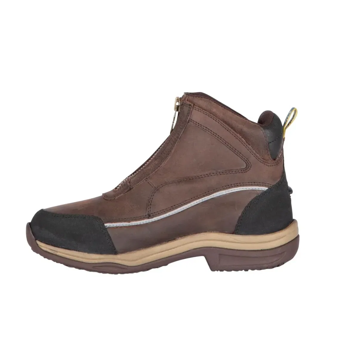 Детские кожаные ботинки для конного спорта Vittoria Xgrip Moretta, Brown — фото 3
