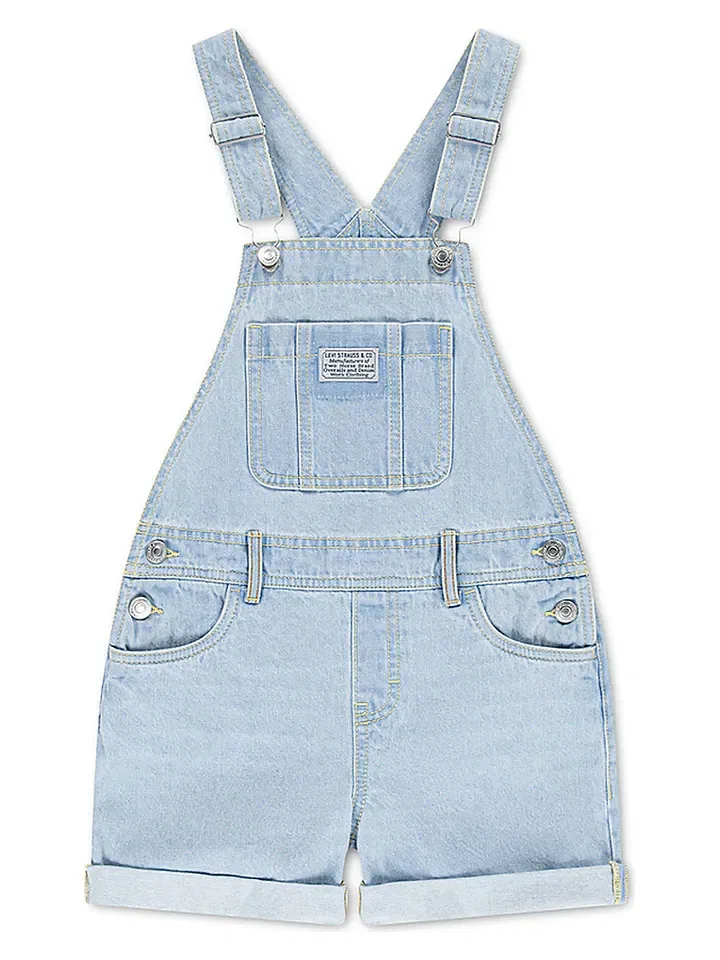 Джинсовый комбинезон-штаны Levi'S Kids, светло-синий