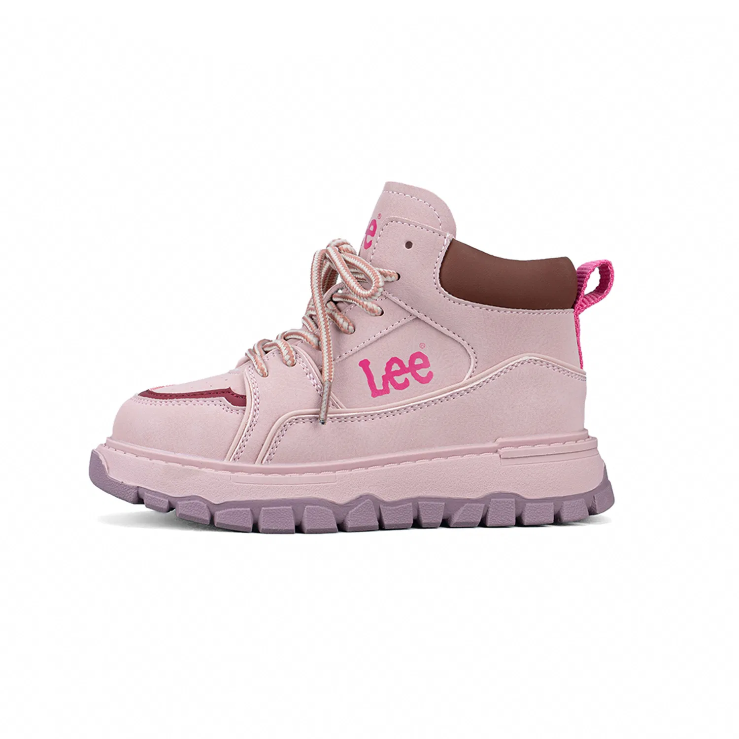 Детские ботинки с искусственной кожей Lee Kids, Pink