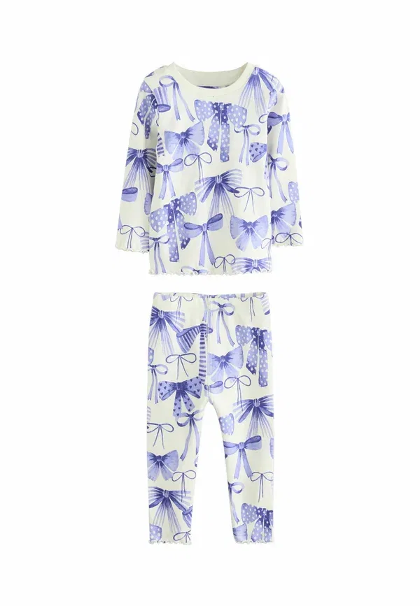 Комплект пижамы из хлопка Pyjama set, Next bows, синий — фото 3