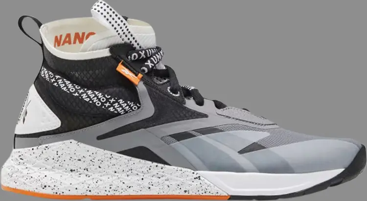 

Кроссовки nano x unknown 'pure grey black' Reebok, серый