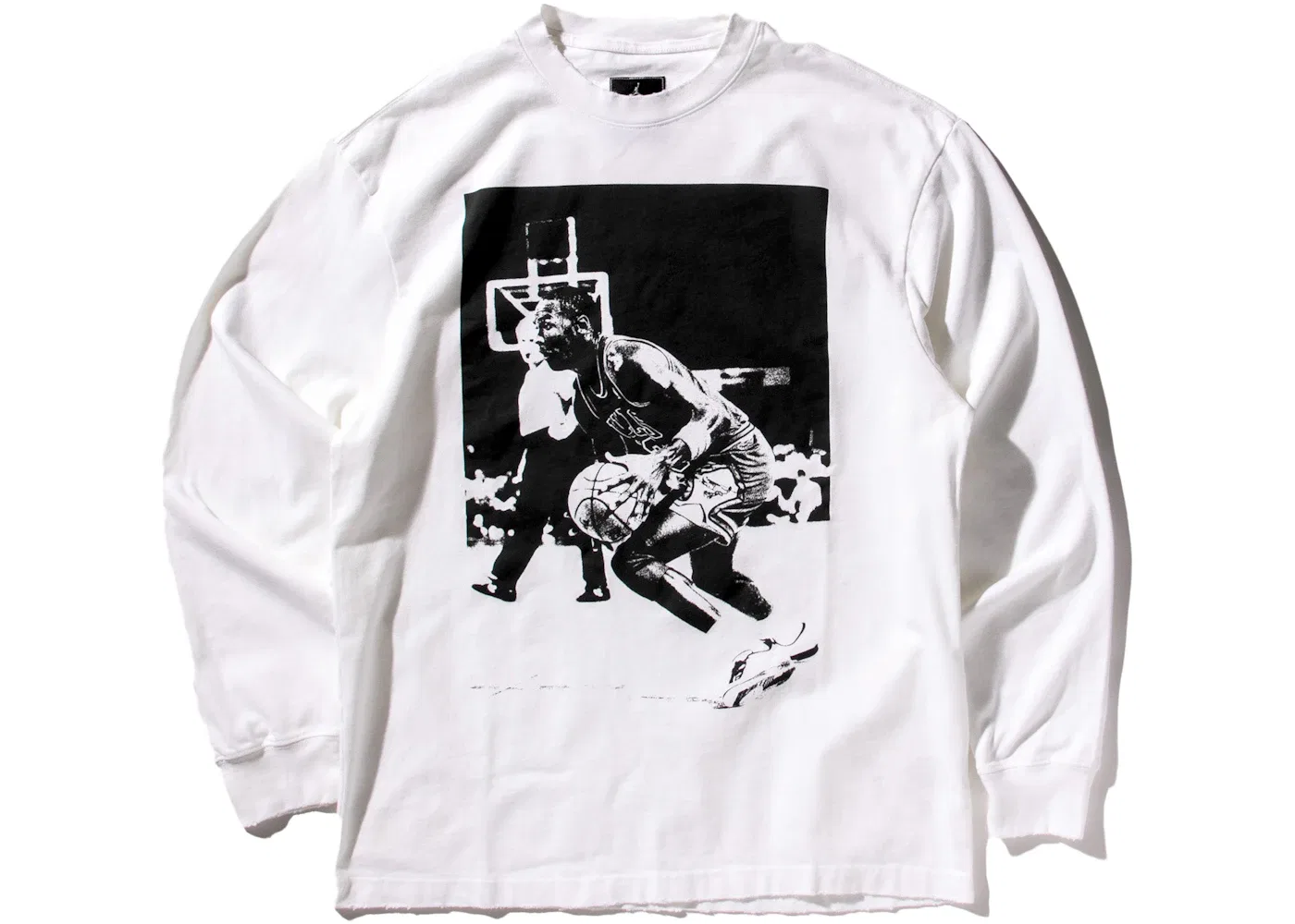 Мужская футболка с длинным рукавом L/S T-shirt Jordan, White