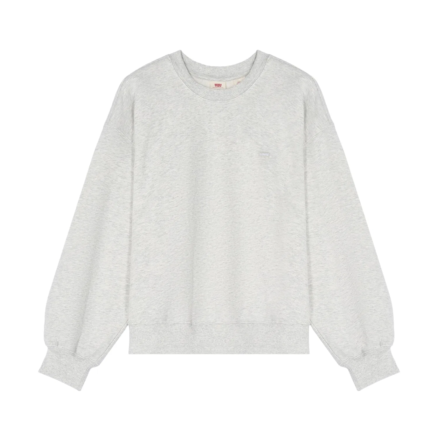 Женский свитшот серый с круглым вырезом Levis, Gray