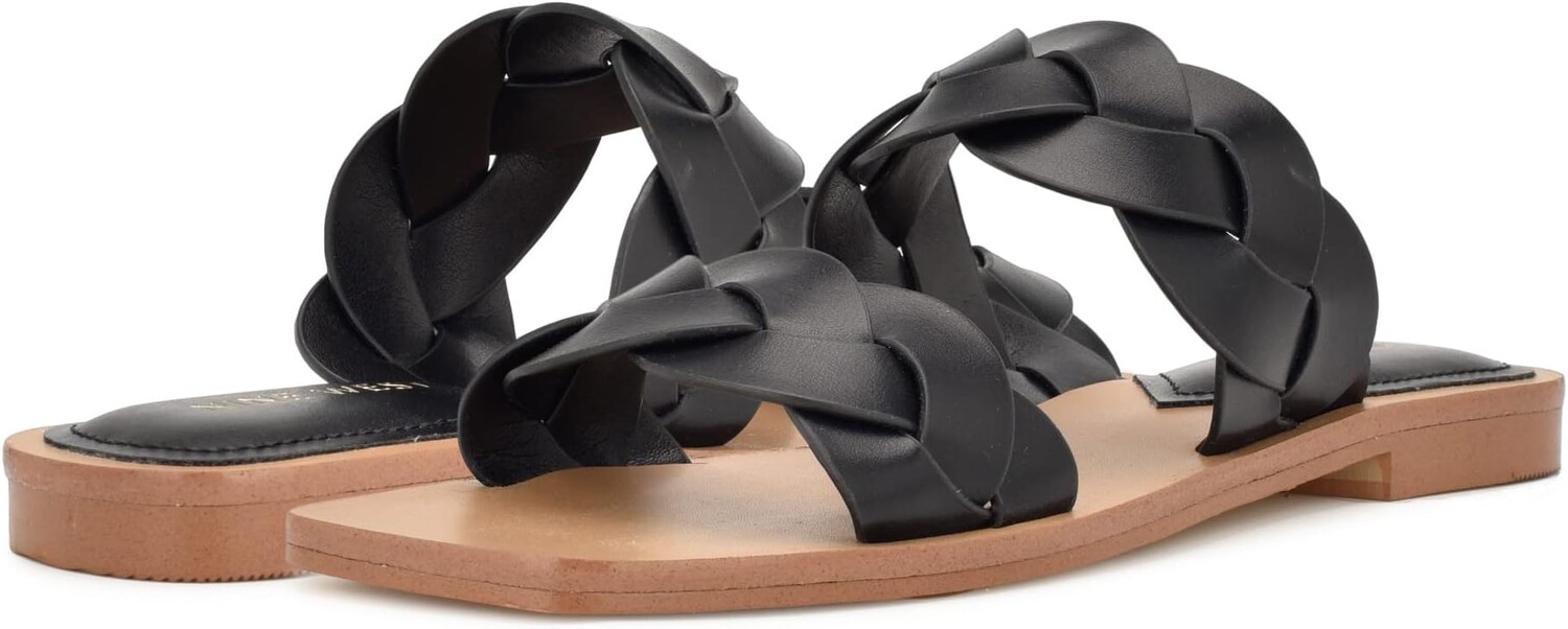 

Сандалии на плоской подошве Royal 3 Nine West, черный