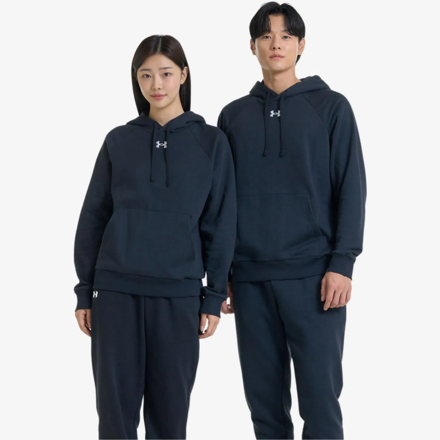 Детское худи из флиса Rival Under Armour, Schwarz
