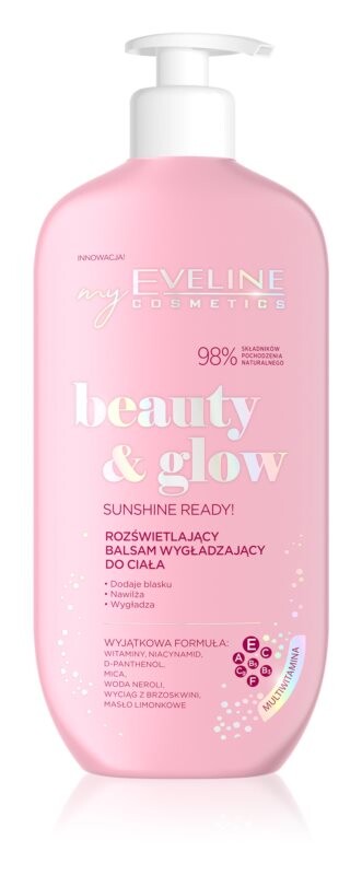 

Разглаживающее молочко для тела Eveline Cosmetics Beauty & Glow Sunshine Ready!