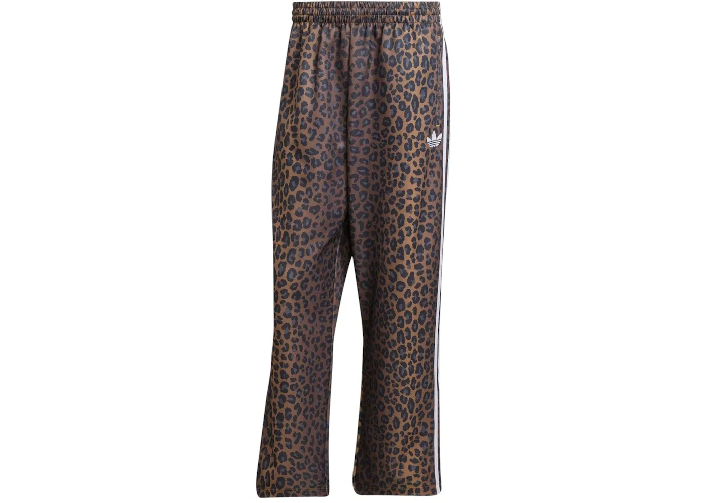 Мужские спортивные штаны свободного кроя с леопардовым принтом Firebird Loose Leopard Track Pants Adidas, Bronze Strata