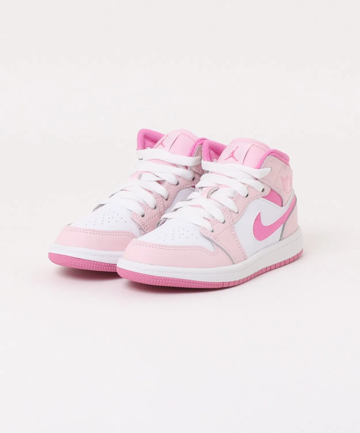 Детские кроссовки с высоким берцем модель Jordan 1 MID PS JORDAN BRAND, Pink