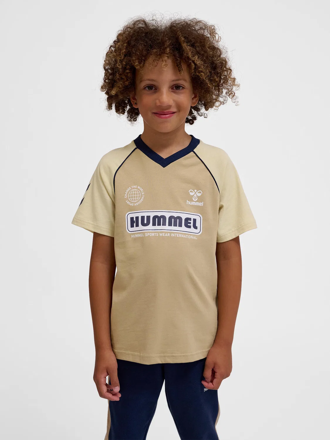 Детская футболка с коротким рукавом Hmlrolf Hummel, Braun