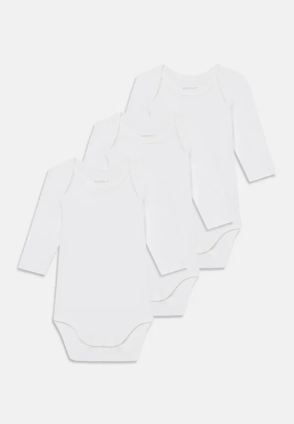 Боди из 100% хлопка Romper 3 pack Name It, белый