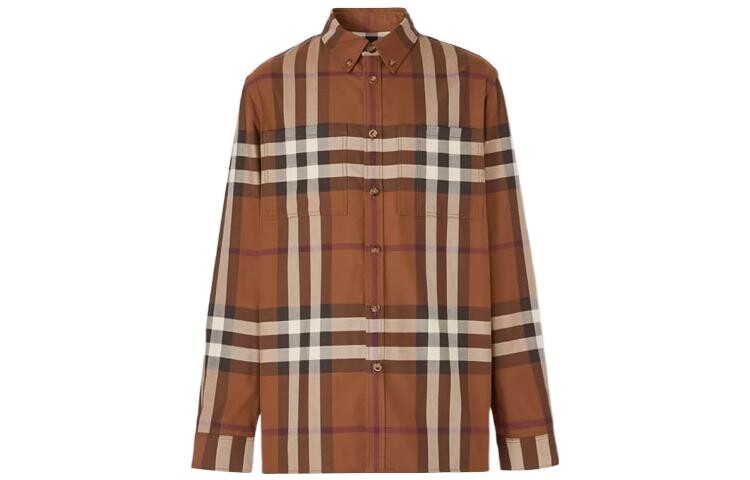 

Мужская рубашка Burberry, цвет Brown