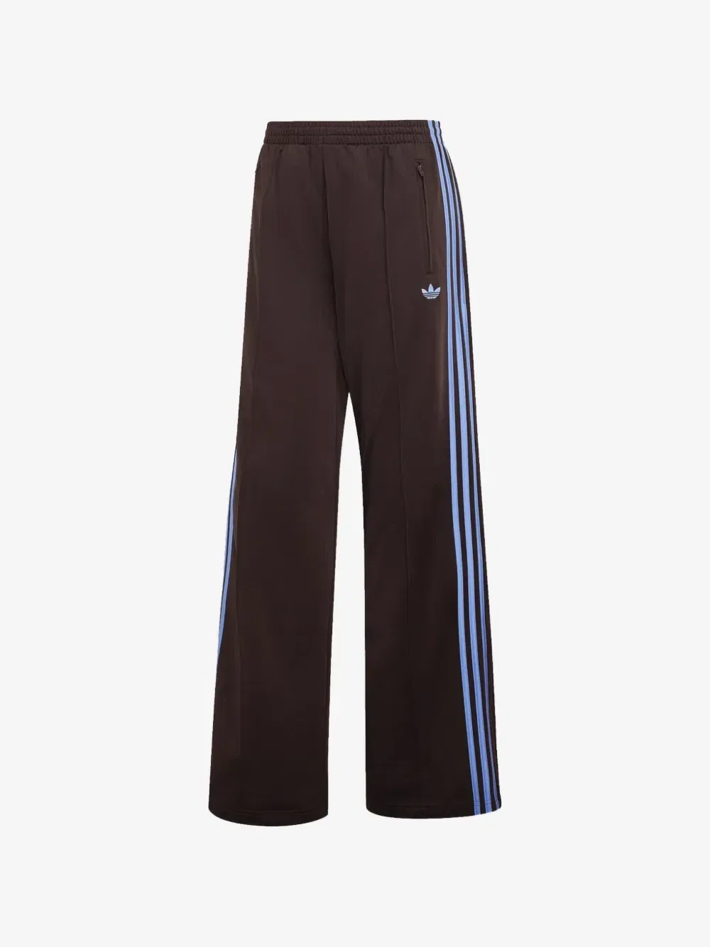 Спортивные штаны с вышитым логотипом Firebird adidas, коричневый