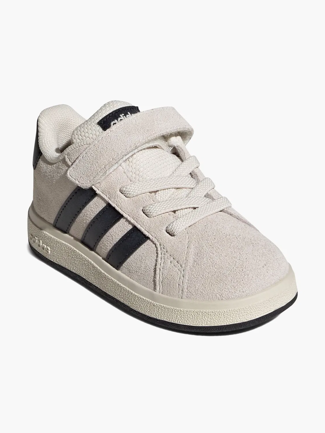 Детские полуботинки Adidas Grand Court 2.0, бежевый — фото 4