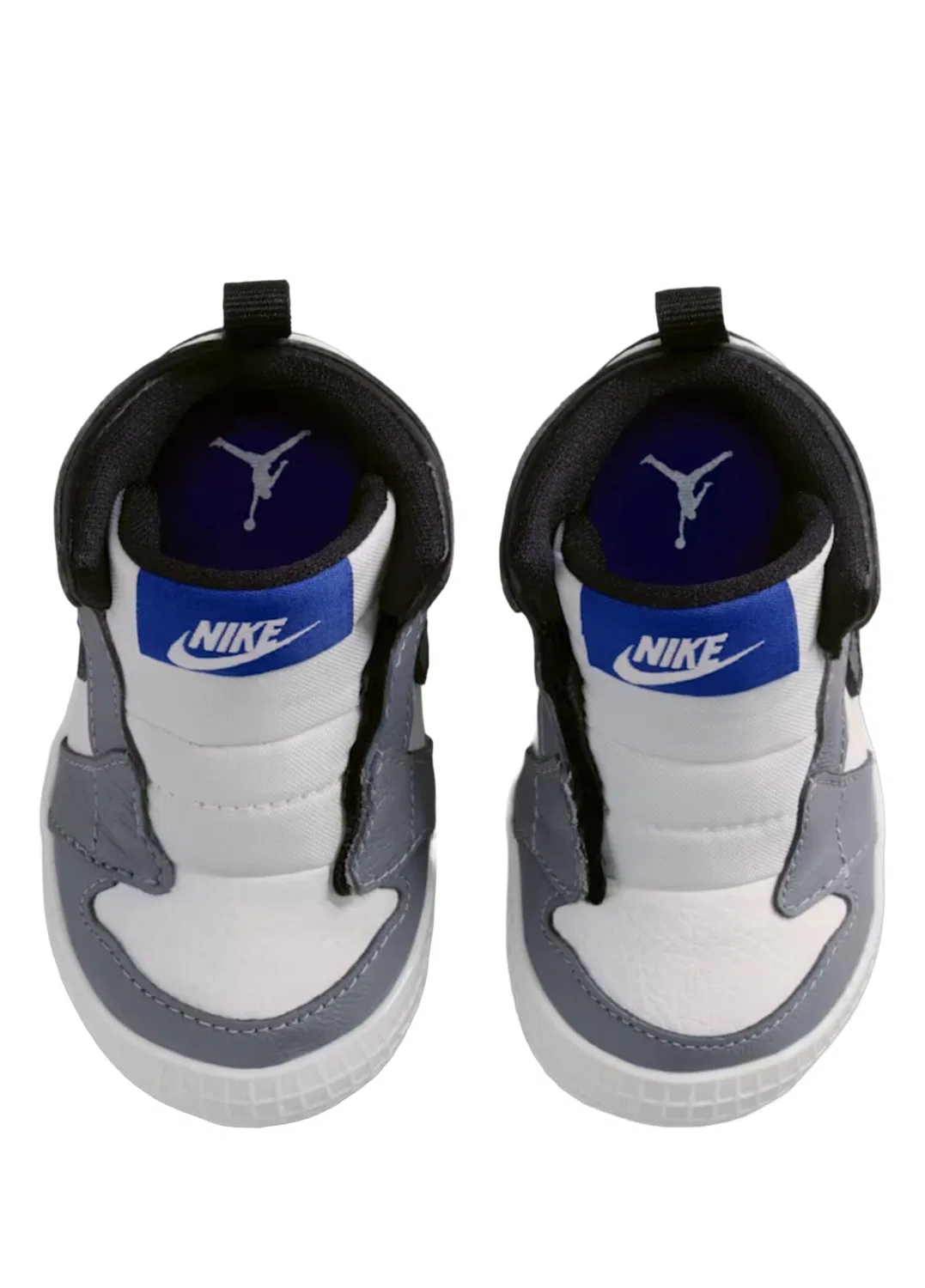 Кроссовки Nike Jordan 1, черно-серый — фото 4