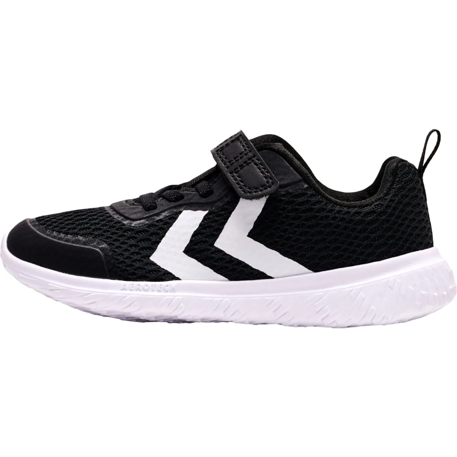 Детские кроссовки на липучках hummel, Black