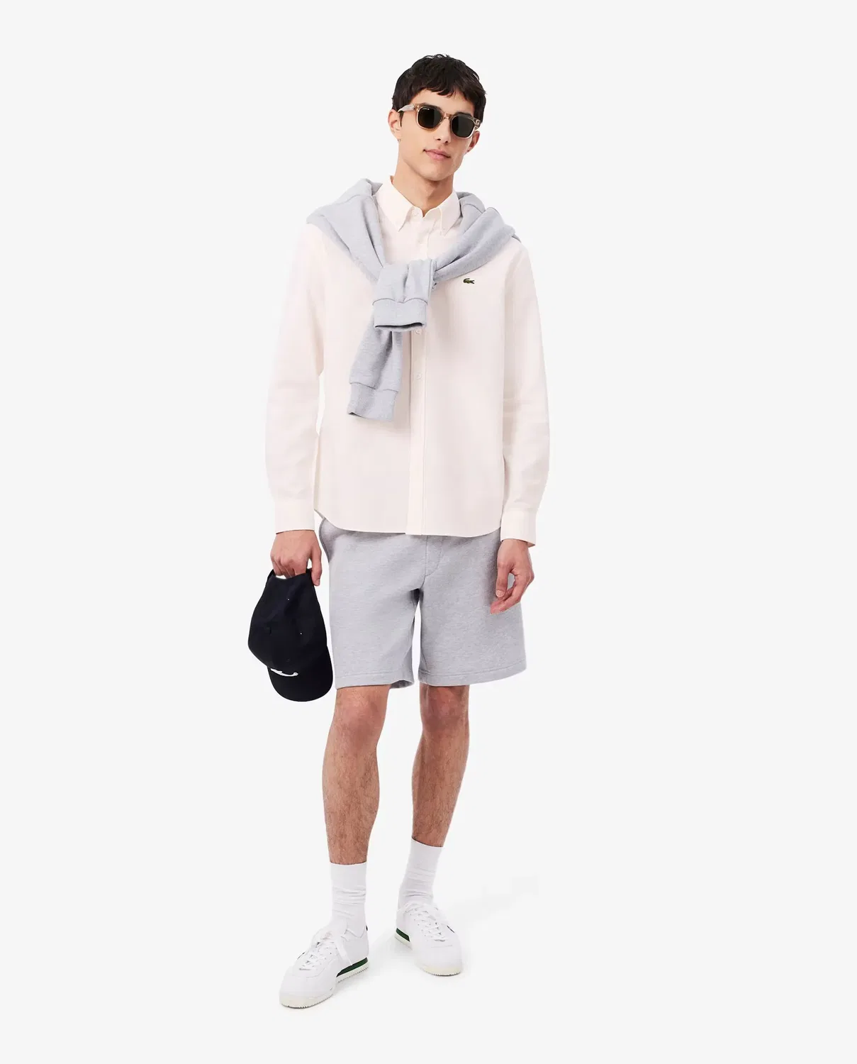 Мужская повседневная рубашка с длинным рукавом Lacoste, Rosa — фото 4