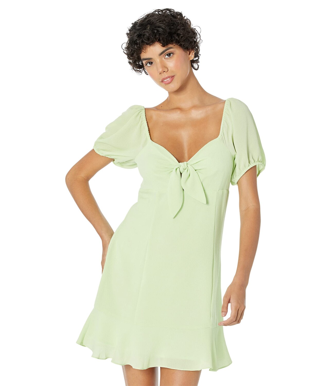 

Платье BCBGeneration, Square Neck Dress w/ Knot Front V1VX1D09