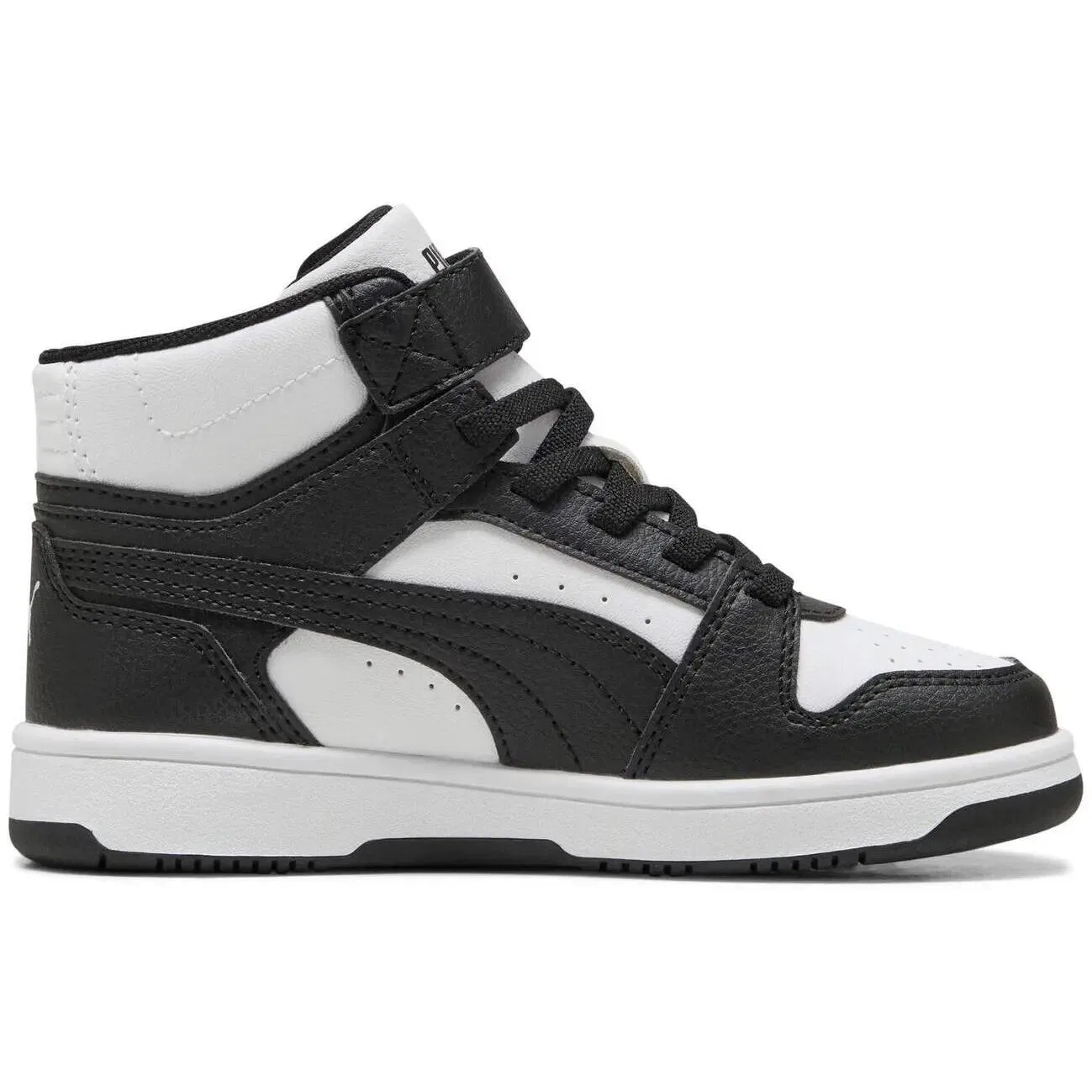 Детские кроссовки Puma Rebound Slam Mid Ac Ps, Schwarz — фото 4