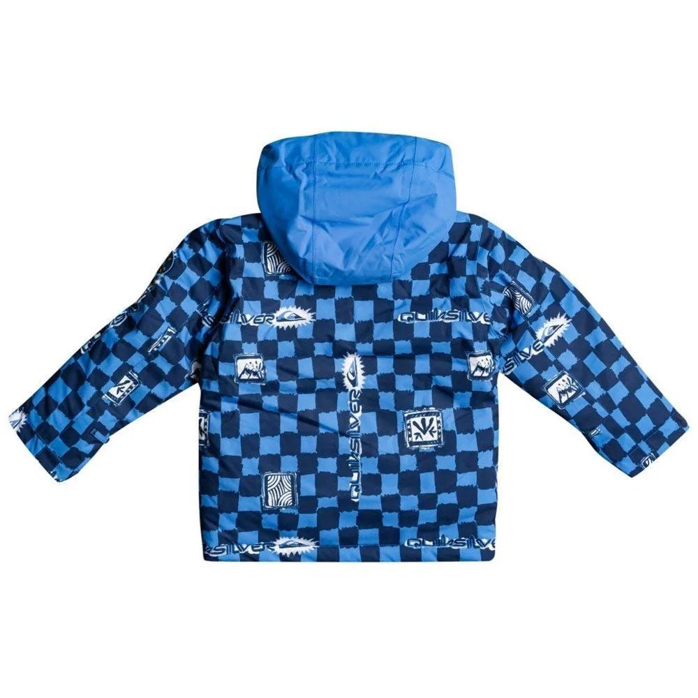 Куртка для мальчика с утеплителем Quiksilver Little Mission, Insignia Blue Snow Aloha — фото 4