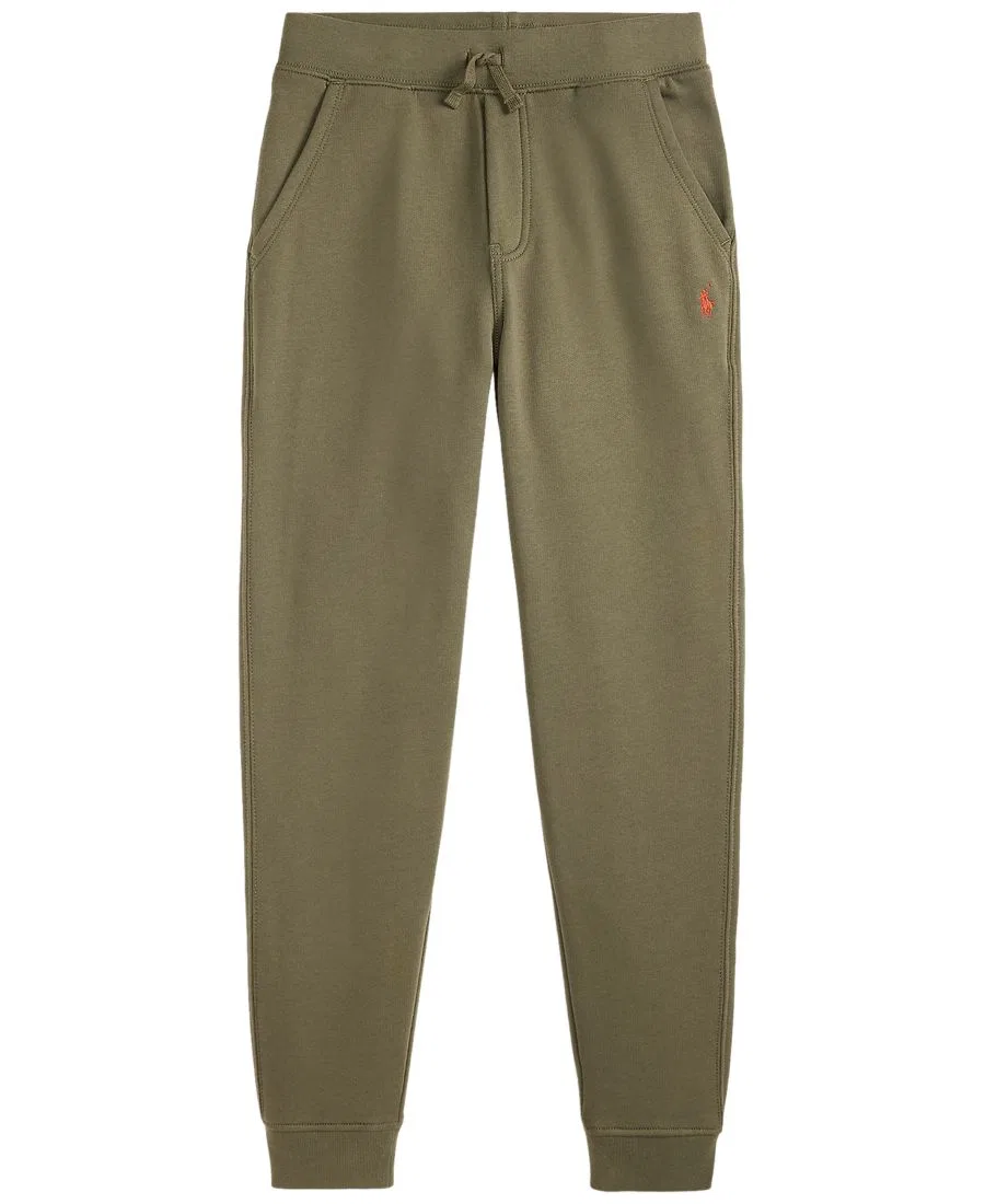 Детские джоггеры из флиса с эластичным поясом Polo Ralph Lauren, Cruise Olive
