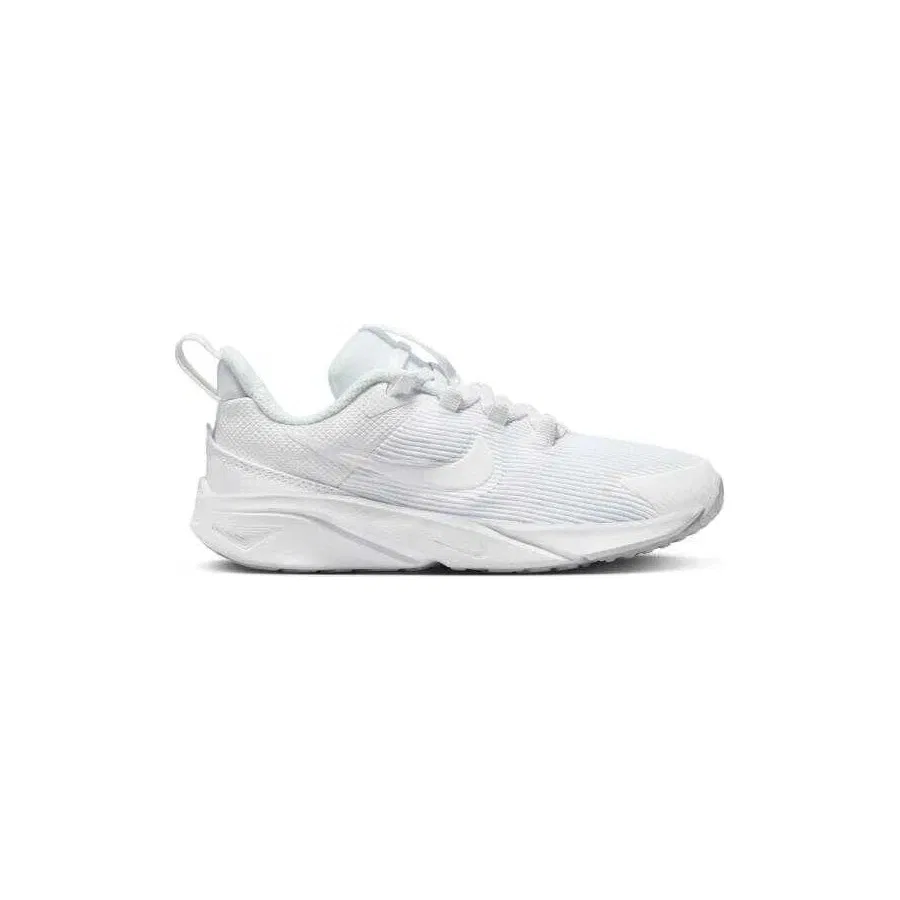 Детские кроссовки с мягкой подошвой Star Runner 4 Nn Nike, Белый — фото 4