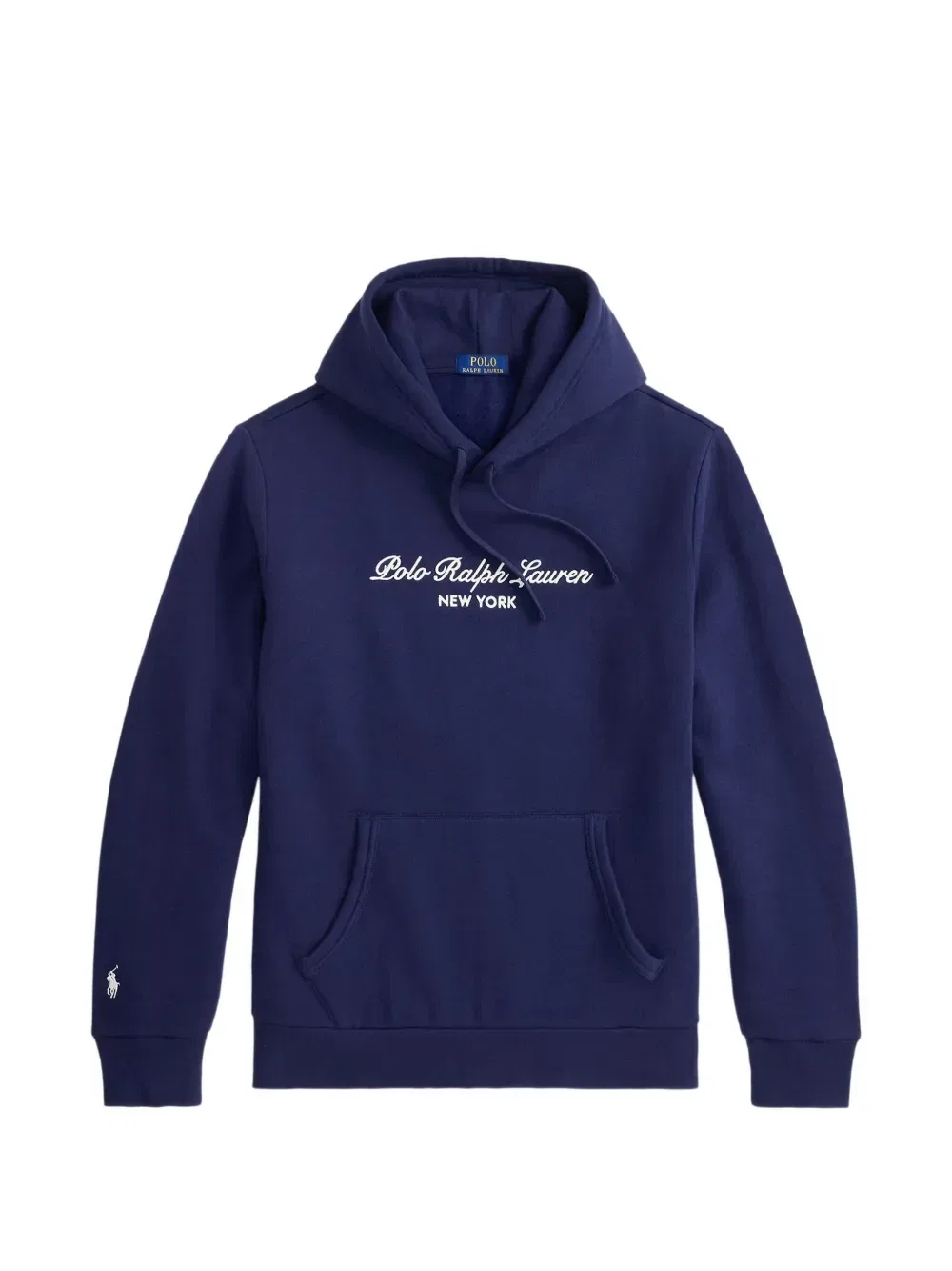 Худи с кулиской и вышитым логотипом Polo Ralph Lauren, синий