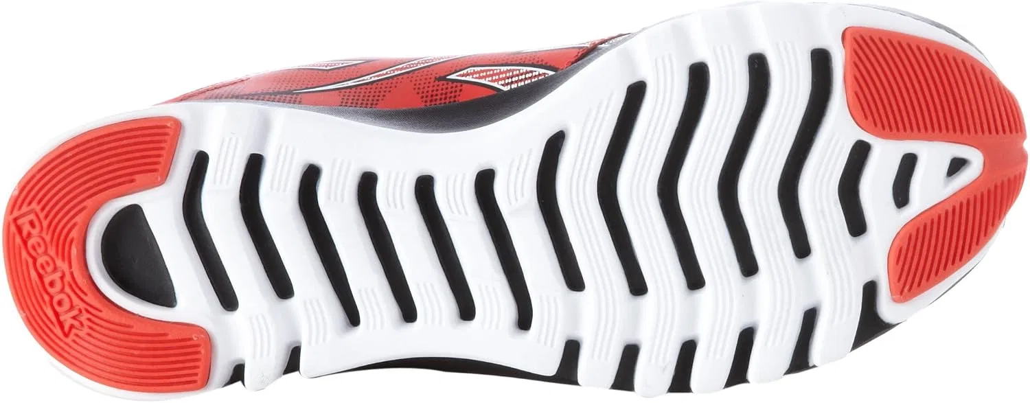 Детские кроссовки для девочек Sublite Duo Chase Reebok, Techy Red/Black/White — фото 4