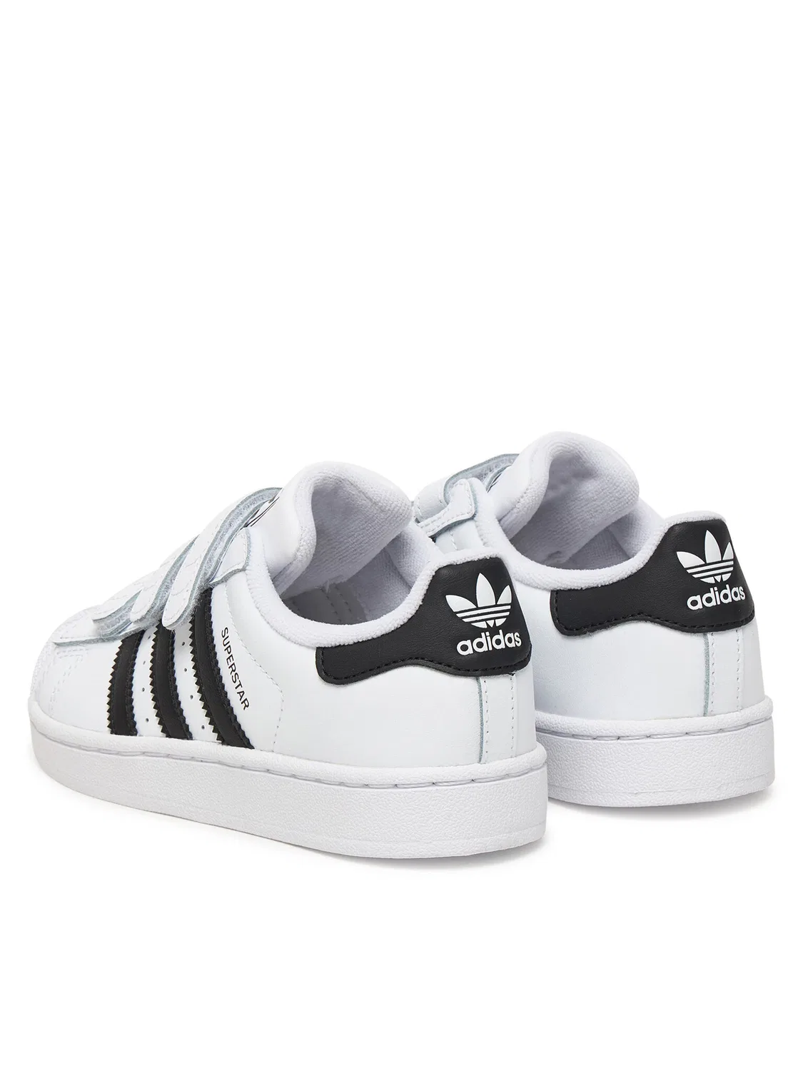 Кроссовки для мальчика Superstar Comfort Closure Adidas, белый — фото 3