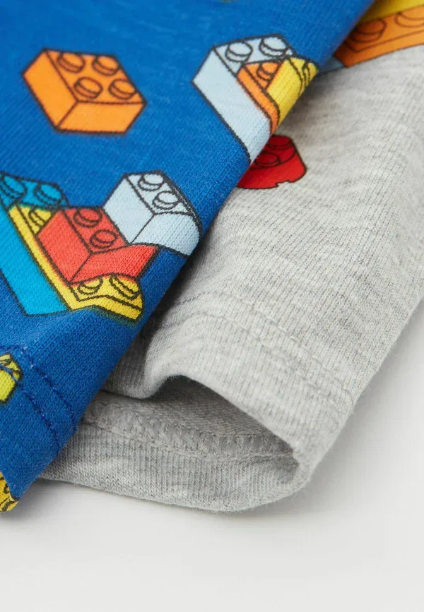 Комплект трусов с принтом LEGO из хлопка и эластана Tezenis, multi-coloured, мультиколор — фото 3