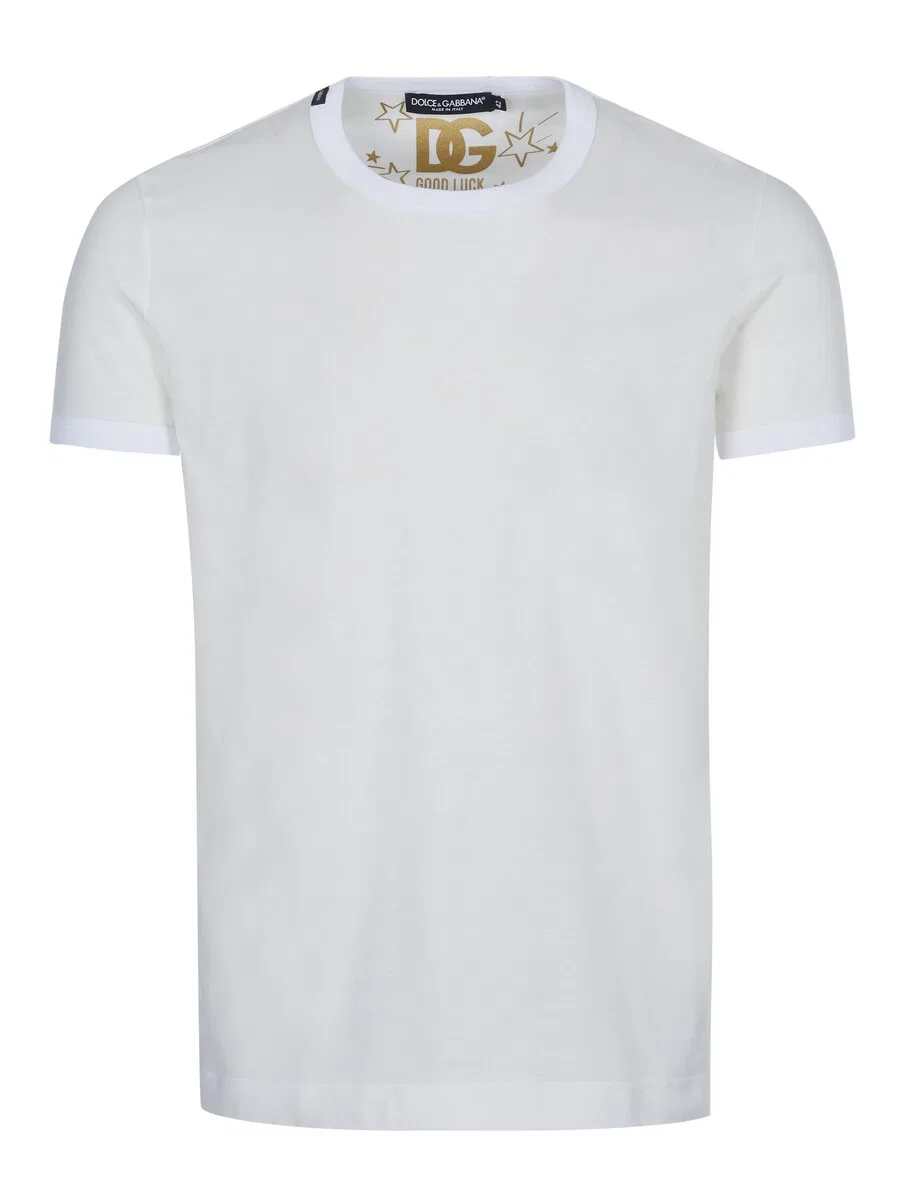 Футболка DOLCE & GABBANA белого цвета